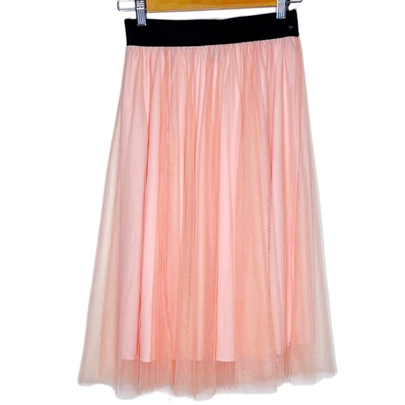Vintage Peachy Pink Tulle Skirt - Size Small - Picture 1 of 6